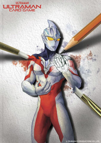 Card art for Ultraman Card Game (watercolor and digital)