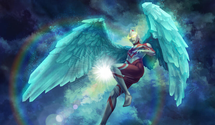 WingsAU (digital painting)
