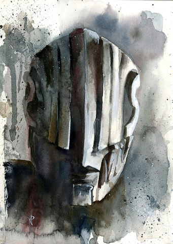 Neither Justice nor Evil (watercolor, $70)